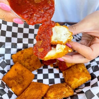 8 Fried Cheese Ravioli