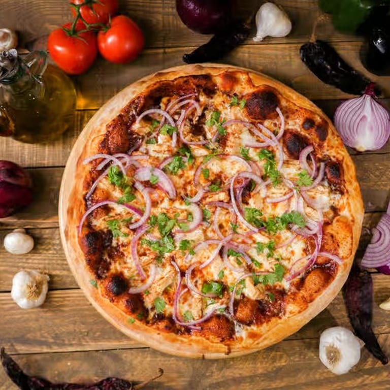 BBQ Chicken Pizza Delight